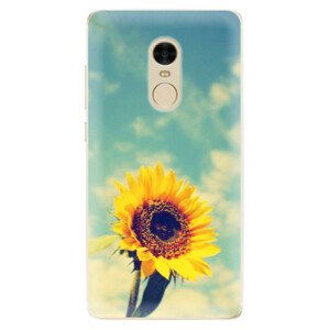 Odolné silikonové pouzdro iSaprio - Sunflower 01 - Xiaomi Redmi Note 4