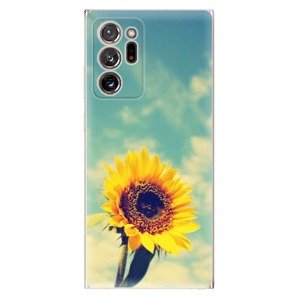 Odolné silikonové pouzdro iSaprio - Sunflower 01 - Samsung Galaxy Note 20 Ultra