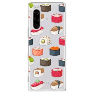 Plastové pouzdro iSaprio - Sushi Pattern - Sony Xperia 5