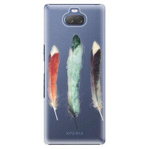 Plastové pouzdro iSaprio - Three Feathers - Sony Xperia 10