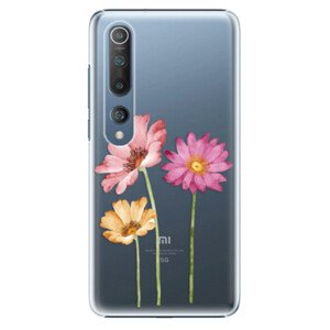 Plastové pouzdro iSaprio - Three Flowers - Xiaomi Mi 10 / Mi 10 Pro