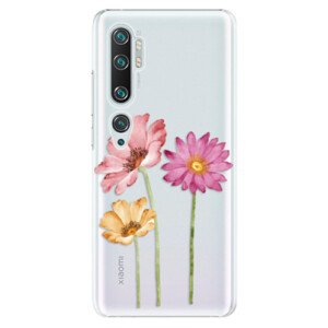 Plastové pouzdro iSaprio - Three Flowers - Xiaomi Mi Note 10 / Note 10 Pro