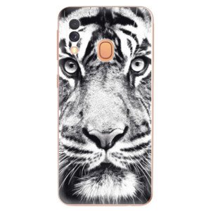 Odolné silikonové pouzdro iSaprio - Tiger Face - Samsung Galaxy A40