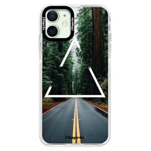 Silikonové pouzdro Bumper iSaprio - Triangle 01 - iPhone 12