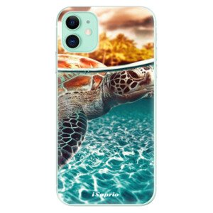 Odolné silikonové pouzdro iSaprio - Turtle 01 - iPhone 11