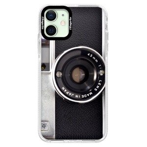 Silikonové pouzdro Bumper iSaprio - Vintage Camera 01 - iPhone 12