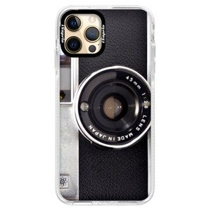 Silikonové pouzdro Bumper iSaprio - Vintage Camera 01 - iPhone 12 Pro Max