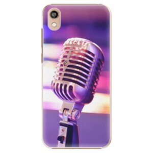 Plastové pouzdro iSaprio - Vintage Microphone - Huawei Honor 8S