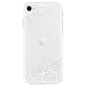 Plastové pouzdro iSaprio - White Lace 02 - iPhone SE 2020