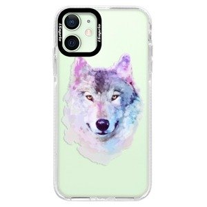 Silikonové pouzdro Bumper iSaprio - Wolf 01 - iPhone 12 mini