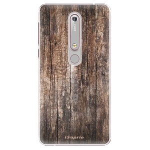 Plastové pouzdro iSaprio - Wood 11 - Nokia 6.1