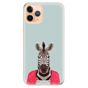Odolné silikonové pouzdro iSaprio - Zebra 01 - iPhone 11 Pro