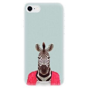 Odolné silikonové pouzdro iSaprio - Zebra 01 - iPhone SE 2020