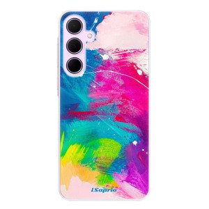Odolné silikonové pouzdro iSaprio - Abstract Paint 03 - Samsung Galaxy A35 5G