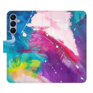Flipové pouzdro iSaprio - Abstract Paint 05 - Samsung Galaxy A25 5G