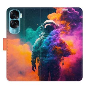 Flipové pouzdro iSaprio - Astronaut in Colours 02 - Honor 90 Lite 5G