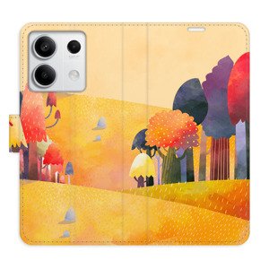 Flipové pouzdro iSaprio - Autumn Forest - Xiaomi Redmi Note 13 5G