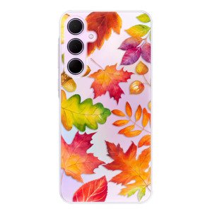 Odolné silikonové pouzdro iSaprio - Autumn Leaves 01 - Samsung Galaxy A55 5G