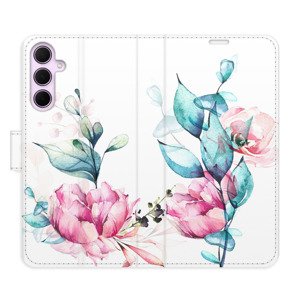 Flipové pouzdro iSaprio - Beautiful Flower - Samsung Galaxy A35 5G