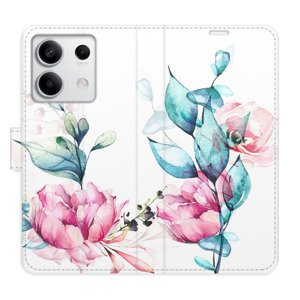 Flipové pouzdro iSaprio - Beautiful Flower - Xiaomi Redmi Note 13 5G