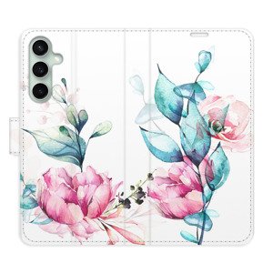 Flipové pouzdro iSaprio - Beautiful Flower - Samsung Galaxy S23 FE