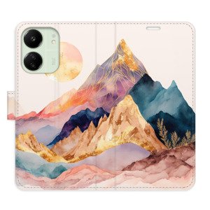 Flipové pouzdro iSaprio - Beautiful Mountains - Xiaomi Redmi 13C