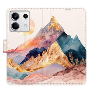 Flipové pouzdro iSaprio - Beautiful Mountains - Xiaomi Redmi Note 13 5G