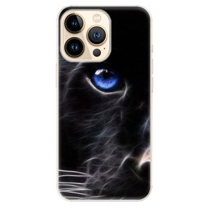 Odolné silikonové pouzdro iSaprio - Black Puma - iPhone 13 Pro Max