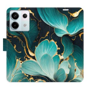 Flipové pouzdro iSaprio - Blue Flowers 02 - Xiaomi Redmi Note 13 Pro+ 5G