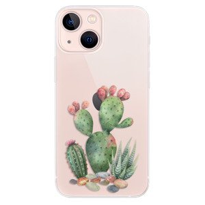 Odolné silikonové pouzdro iSaprio - Cacti 01 - iPhone 13 mini