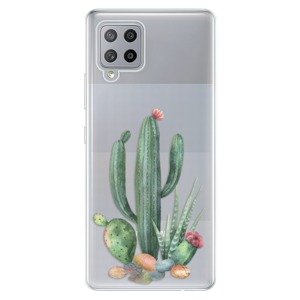 Odolné silikonové pouzdro iSaprio - Cacti 02 - Samsung Galaxy A42