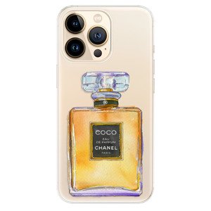 Odolné silikonové pouzdro iSaprio - Chanel Gold - iPhone 13 Pro