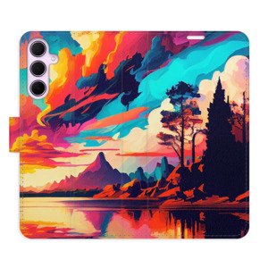 Flipové pouzdro iSaprio - Colorful Mountains 02 - Samsung Galaxy A35 5G