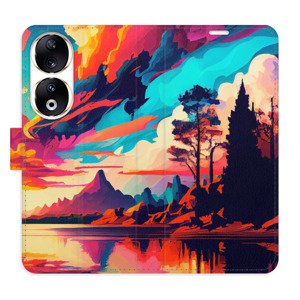 Flipové pouzdro iSaprio - Colorful Mountains 02 - Honor 90 5G