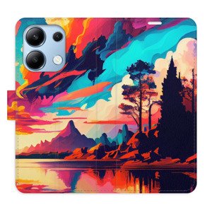 Flipové pouzdro iSaprio - Colorful Mountains 02 - Xiaomi Redmi Note 13