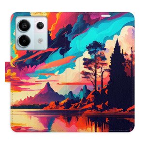 Flipové pouzdro iSaprio - Colorful Mountains 02 - Xiaomi Redmi Note 13 Pro+ 5G