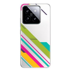 Odolné silikonové pouzdro iSaprio - Color Stripes 03 - Xiaomi 14