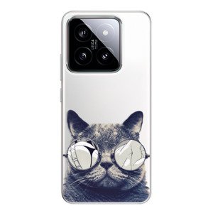 Odolné silikonové pouzdro iSaprio - Crazy Cat 01 - Xiaomi 14