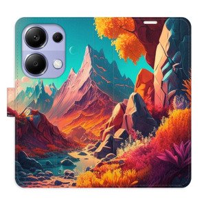 Flipové pouzdro iSaprio - Colorful Mountains - Xiaomi Redmi Note 13 Pro