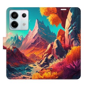 Flipové pouzdro iSaprio - Colorful Mountains - Xiaomi Redmi Note 13 Pro+ 5G