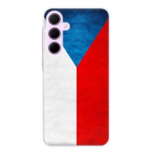 Odolné silikonové pouzdro iSaprio - Czech Flag - Samsung Galaxy A55 5G
