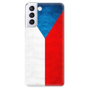 Odolné silikonové pouzdro iSaprio - Czech Flag - Samsung Galaxy S21+