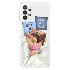 Odolné silikonové pouzdro iSaprio - Dance and Sleep - Samsung Galaxy A32