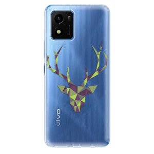 Odolné silikonové pouzdro iSaprio - Deer Green - Vivo Y01