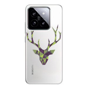 Odolné silikonové pouzdro iSaprio - Deer Green - Xiaomi 14