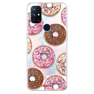 Odolné silikonové pouzdro iSaprio - Donuts 11 - OnePlus Nord N10 5G