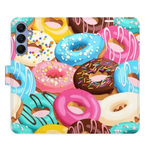 Flipové pouzdro iSaprio - Donuts Pattern 02 - Samsung Galaxy A25 5G