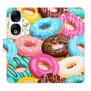 Flipové pouzdro iSaprio - Donuts Pattern 02 - Honor 90 5G