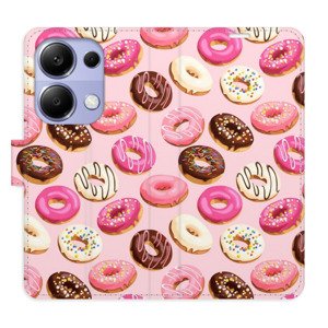 Flipové pouzdro iSaprio - Donuts Pattern 03 - Xiaomi Redmi Note 13 Pro