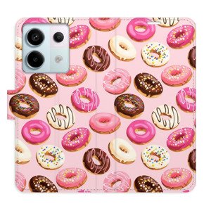 Flipové pouzdro iSaprio - Donuts Pattern 03 - Xiaomi Redmi Note 13 Pro+ 5G